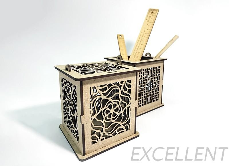 文創雕花筆筒/筆座/燈座/文具禮品/文創禮品
