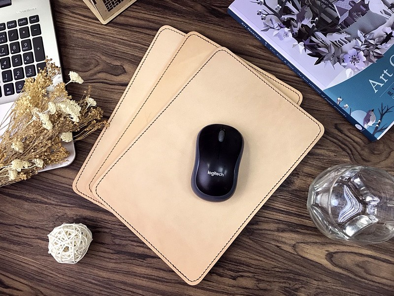 植鞣皮革滑鼠墊/皮革滑鼠墊/滑鼠墊/文具禮品/辦公用品