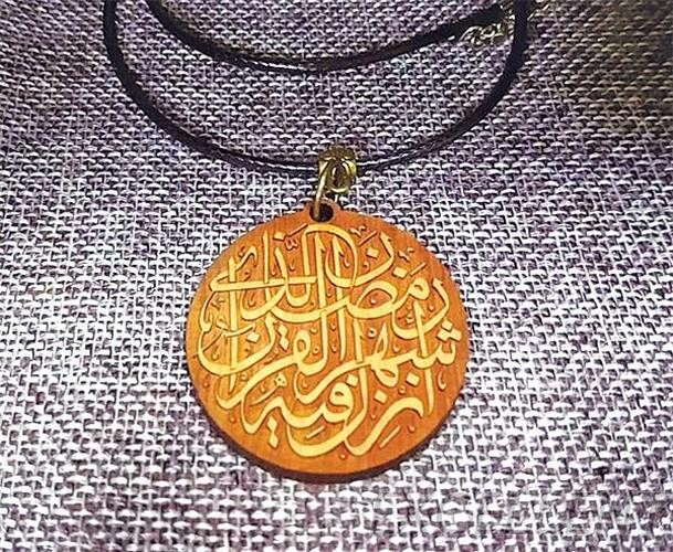 圓形原木項鍊/宗教飾品/項鍊/福音禮品/宗教禮品/文創禮品