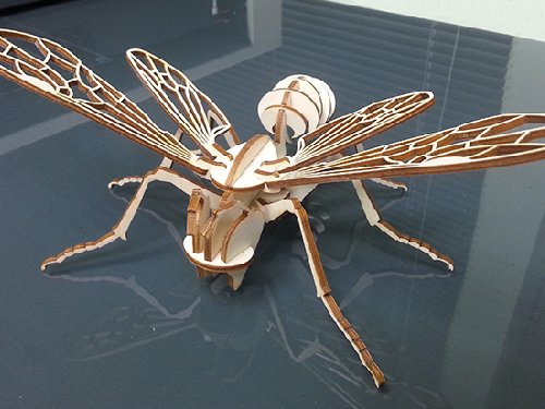 【Thoughtful】<开店摆饰>昆虫模型-蜻蜓
