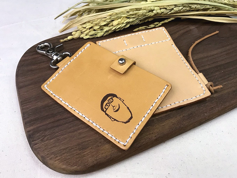 客製化-植鞣皮悠遊卡夾