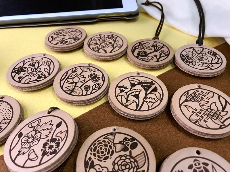 花藏12月系列-螢幕擦拭鑰匙圈/吊飾