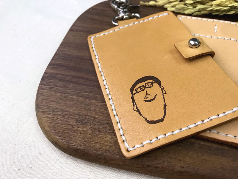 客製化-植鞣皮悠遊卡夾