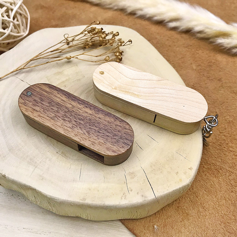 【Thoughtful】- 木質旋轉USB隨身碟